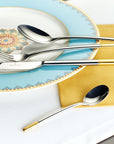 Ella Partgold Cutlery Set For 6 People On 30 Pieces
