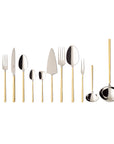 La Classica Part.Gold Pl. Cutl.Set 70Pc Soup Ladle