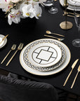 Metrochic D'Or Cutlery Set of 70 pieces