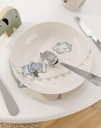 Walk Like An Elephant Children Cutlery Set 4Pcs