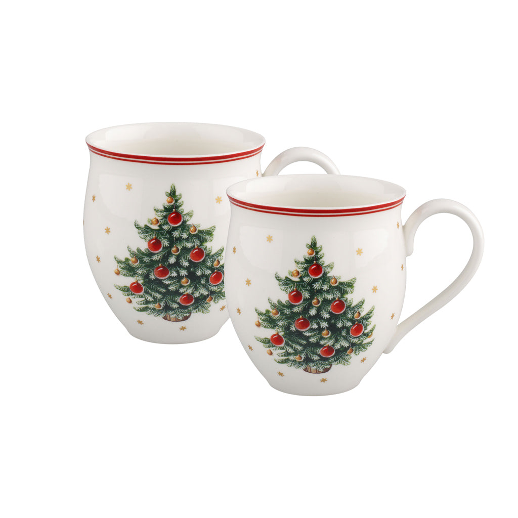 Toy's Delight Mug Set of 2pieces, X-Mas Tree