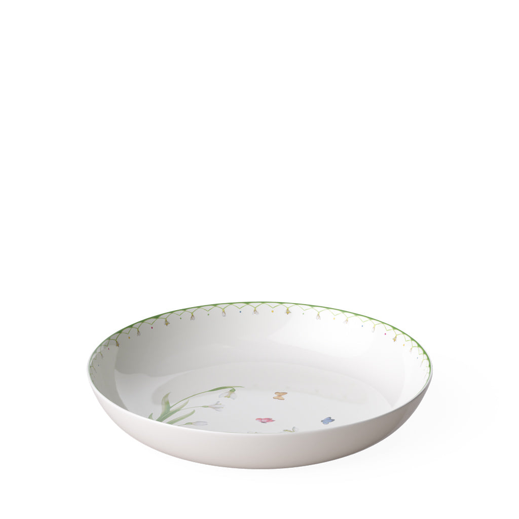 Colourful Spring Salad bowl 38 cm 38x38x7cm