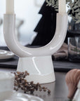 Winter Glow Candleholder U-Shape