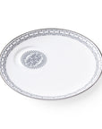 Geo Rose Grey & Platinum Coffee/Tea Cup Saucer 18.5 cm