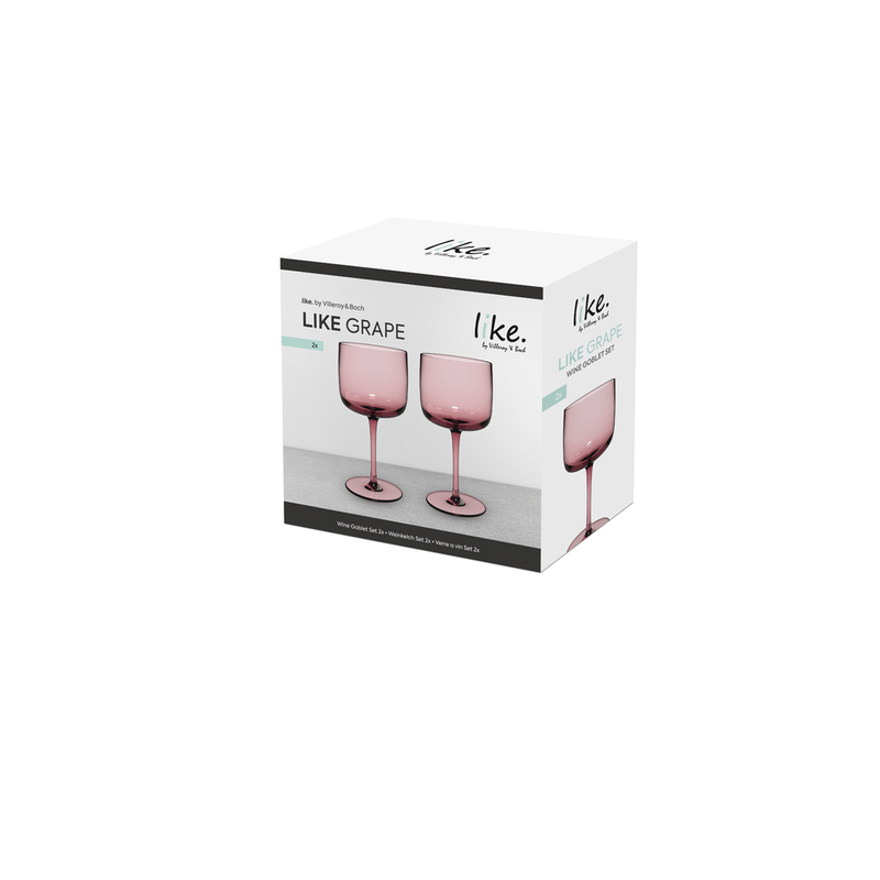 Like Grape Juice Goblet Set 2 Pcs 270ml