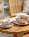 Perlemor Sand Saucer for Coffee Cup 16 cm