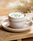 Perlemor Sand Saucer for Coffee Cup 16 cm