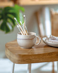 Perlemor Sand Saucer for Coffee Cup 16 cm