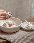 Perlemor Sand Dip Bowl 12 cm