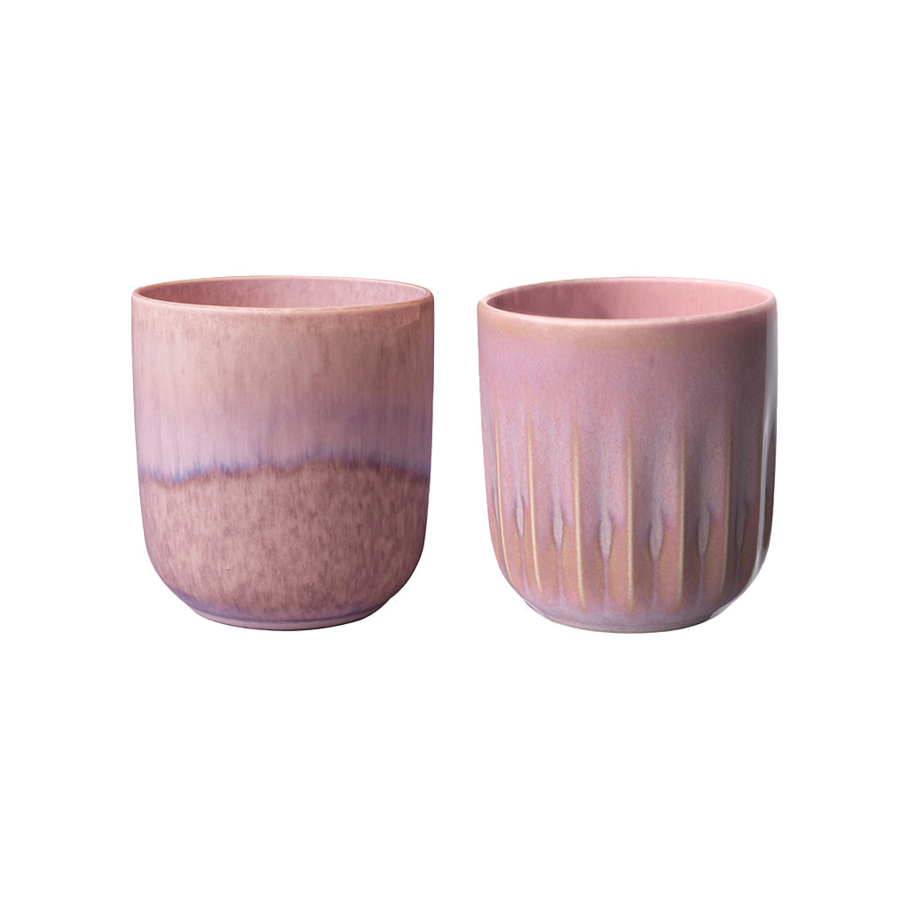 Perlemor Coral Mug Set of 2 Pieces