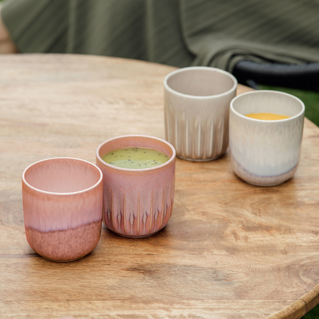 Perlemor Coral Mug Set of 2 Pieces