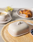 Perlemor Home, Covered Butterdish - V&B KSA