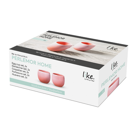 Perlemor Home Egg cup set of 2 pieces