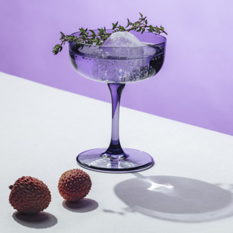 Like Lavender Champagne bowl or Dessert bowl Set 2 pcs
