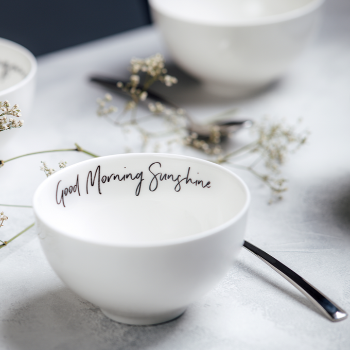 Statement Bowl Good Morning Sunshine 13.8cm