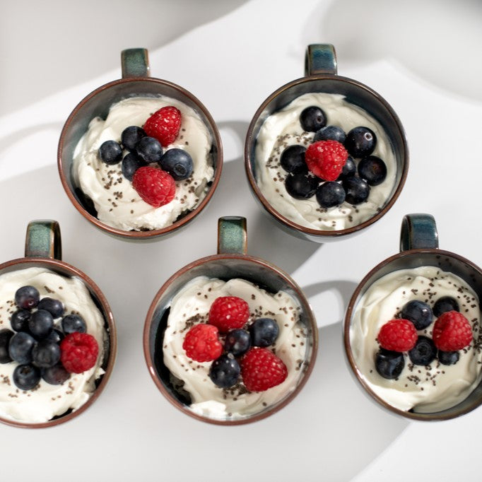 Crafted Denim Coffee/Teacup Set 6 Person