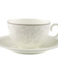 Grey Pearl Breakfast cup & Saucer – Set of 6