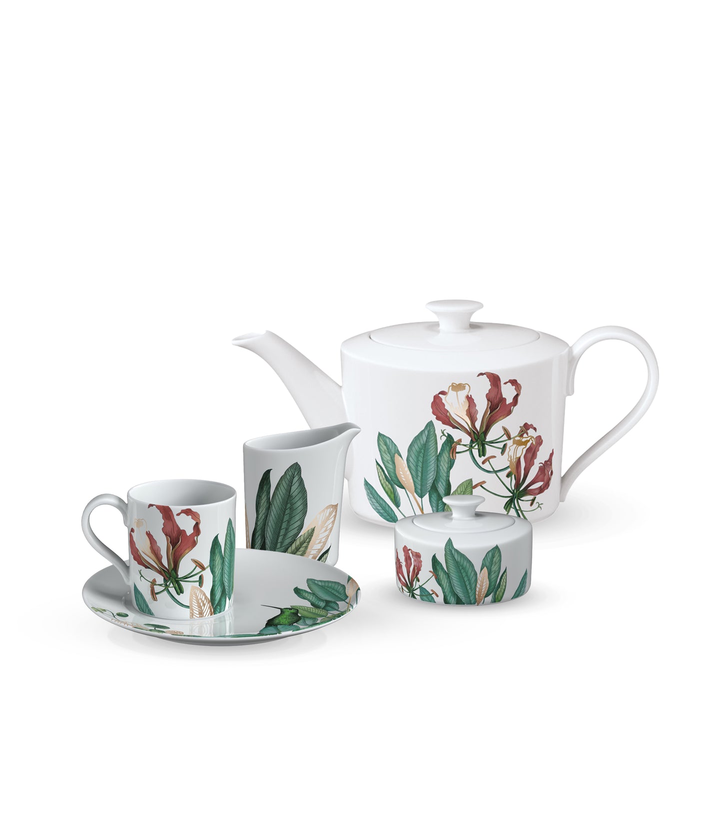 Avarua Coffee/Tea Sets 6 Pers on 15 Pcs