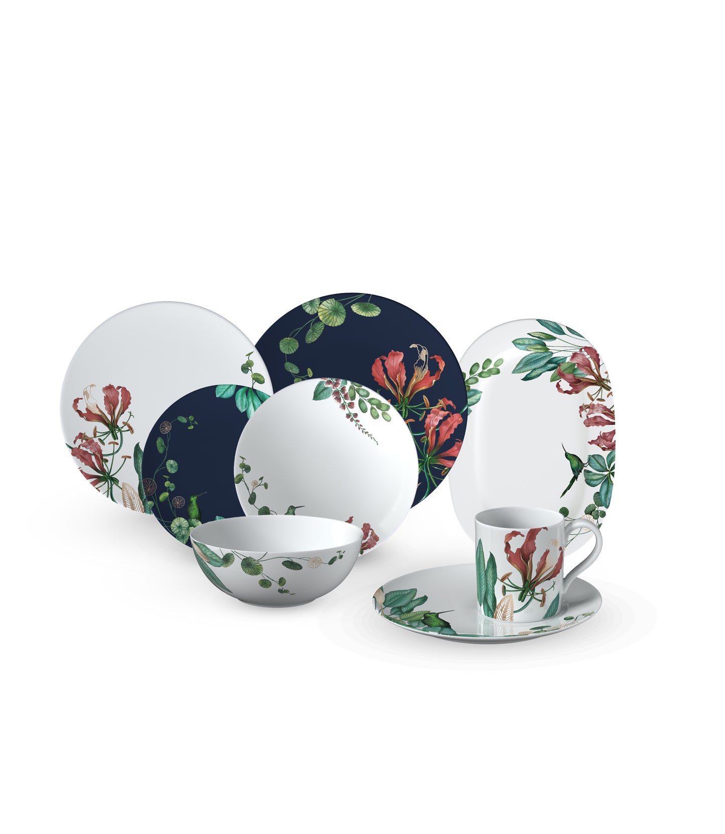 Avarua Dinner Set of 6 Persons On 38 Pcs