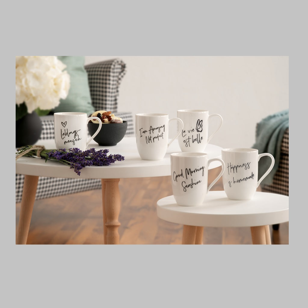 Statement Mug Happiness is homemade 280ml