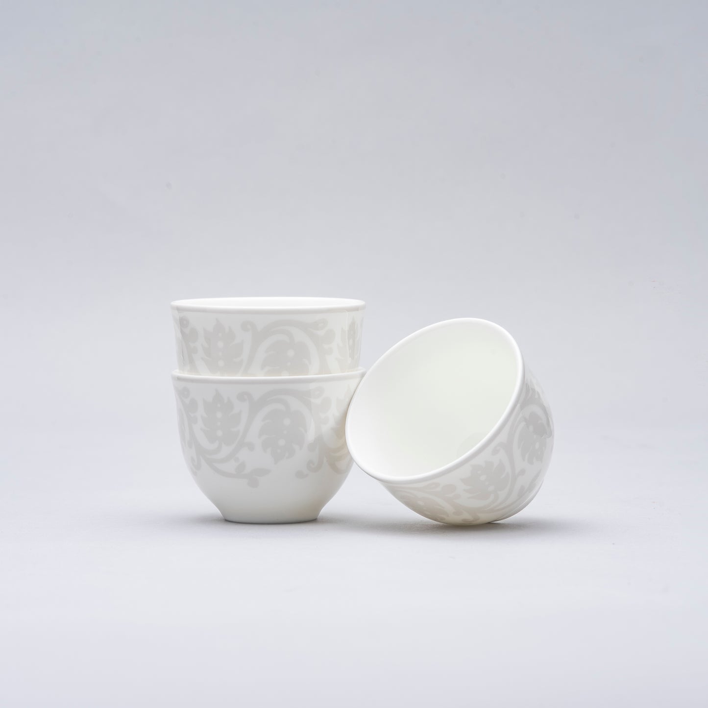 Gray Pearl Arabic coffee/tea cup 0.08L 6 Pieces
