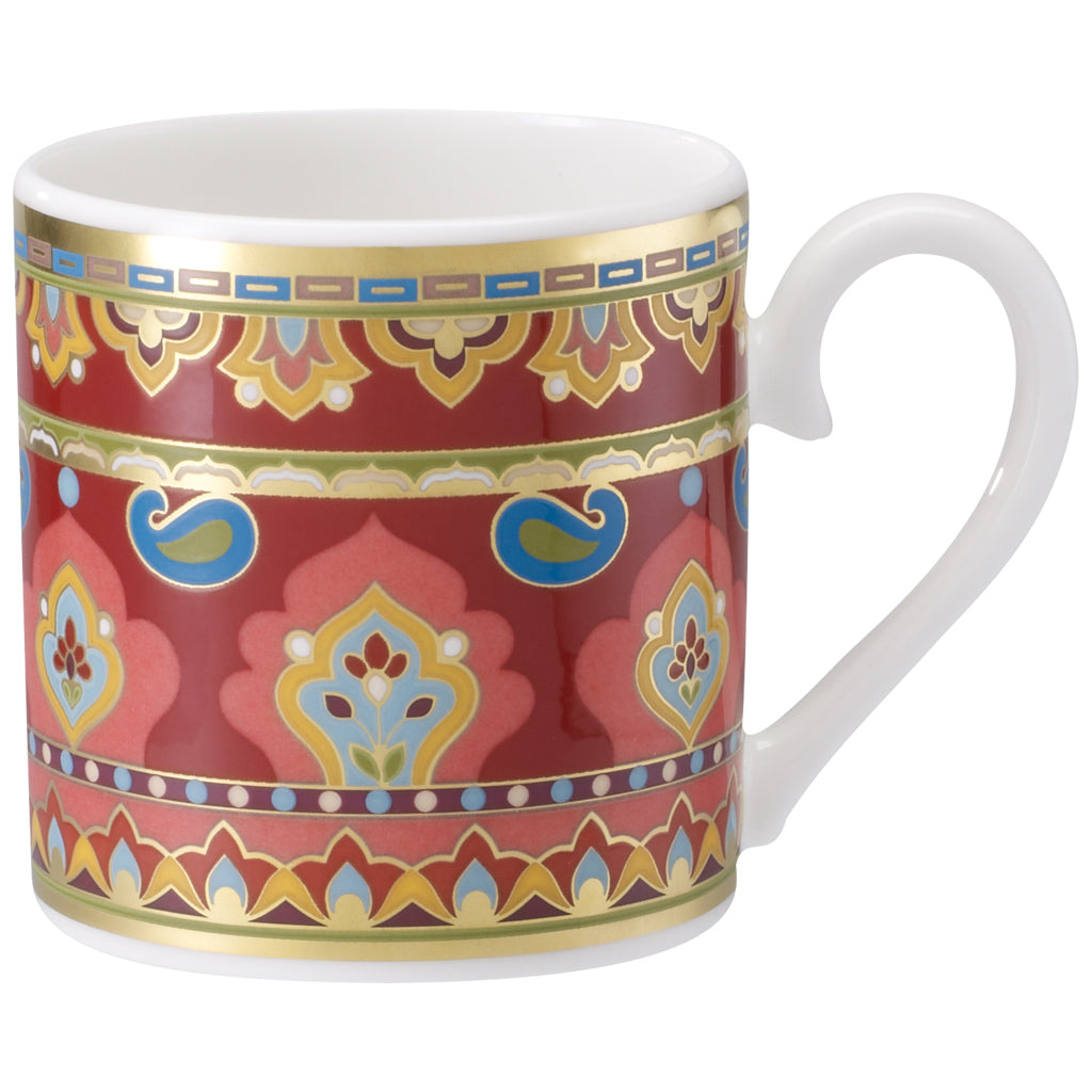 Samarkand Rubin Espresso Set 6 Person On 12 Pieces