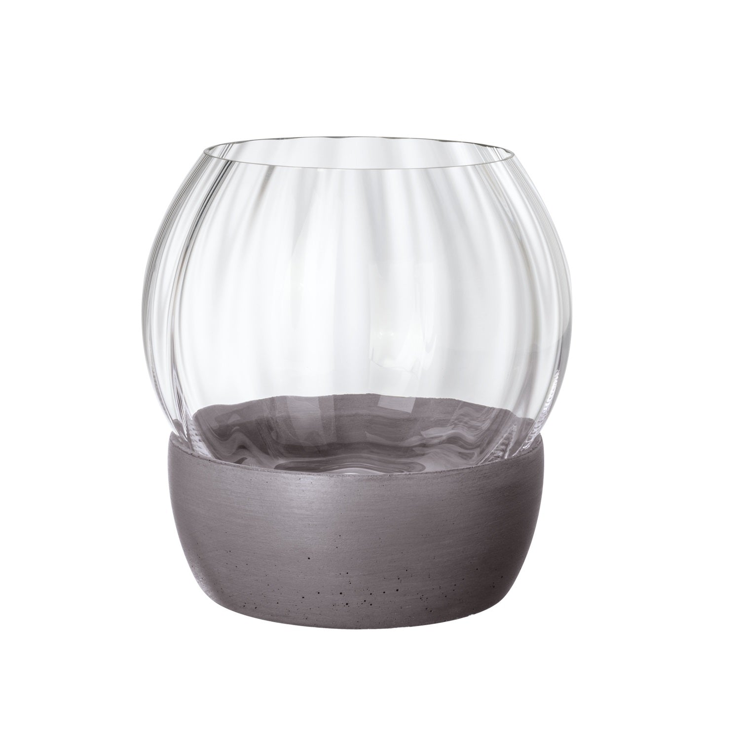 Medium Glass Hurricane Lamp - Clear