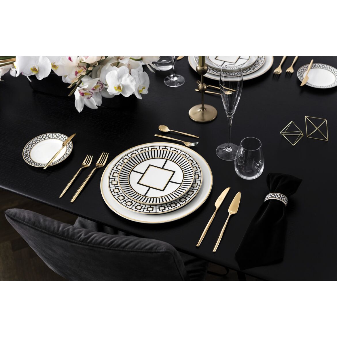MetroChic Salad Plate Set 6 Pcs 22cm