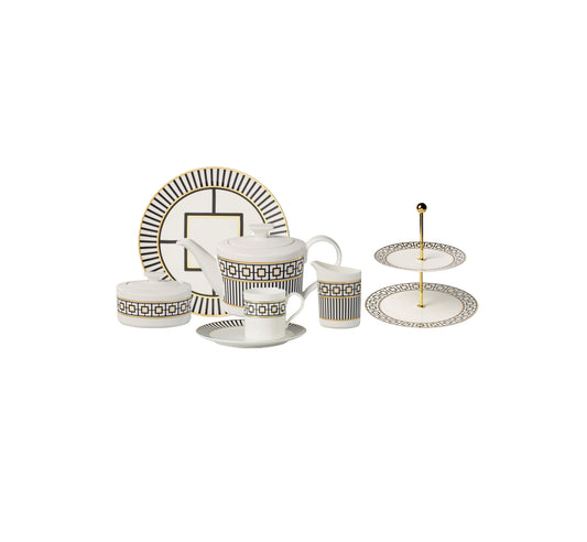 MetroChic Coffee Set 6 Person On 22 Pieces