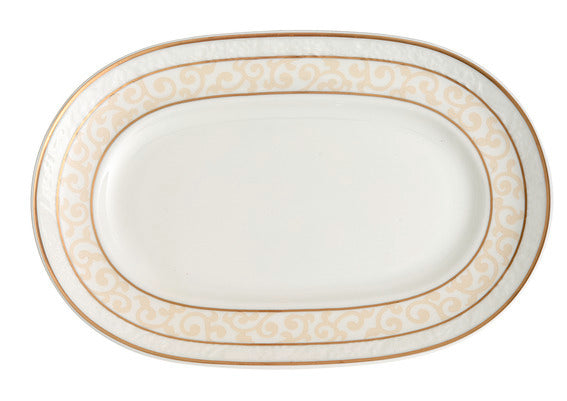 Ivoire Pickle Dish/Saucer Sauceboat 22cm