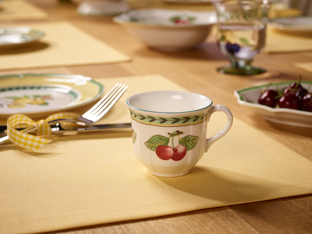 French Garden Espresso Set for 6 People