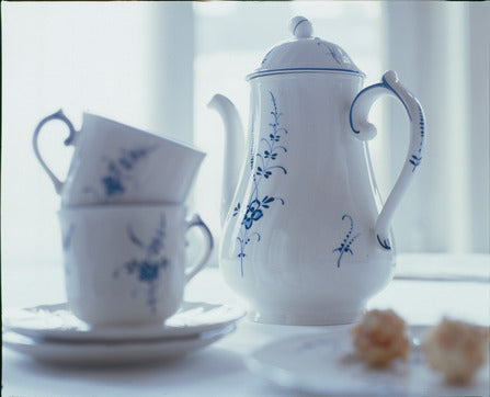 Old Luxembourg Tea Set 6 Person On 15 Pieces