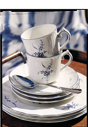 Old Luxembourg Espresso Set 6 Person On 12 Pieces