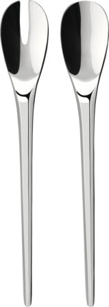 NewMoon Salad Servers 2 Pieces 25cm