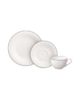 Grey Lines Coffee Set 18Pcs