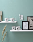 Letters Mug E 0,33L