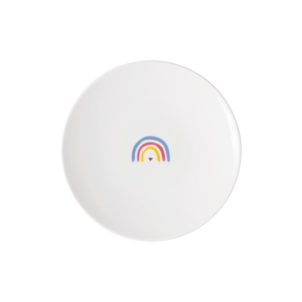 With Love Breakfast Plate Be Happy 21cm
