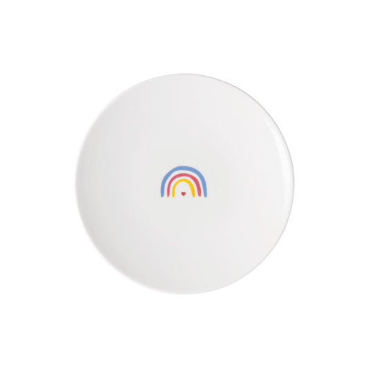 With Love Breakfast Plate Be Happy 21cm