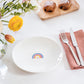 With Love Breakfast Plate Be Happy 21cm
