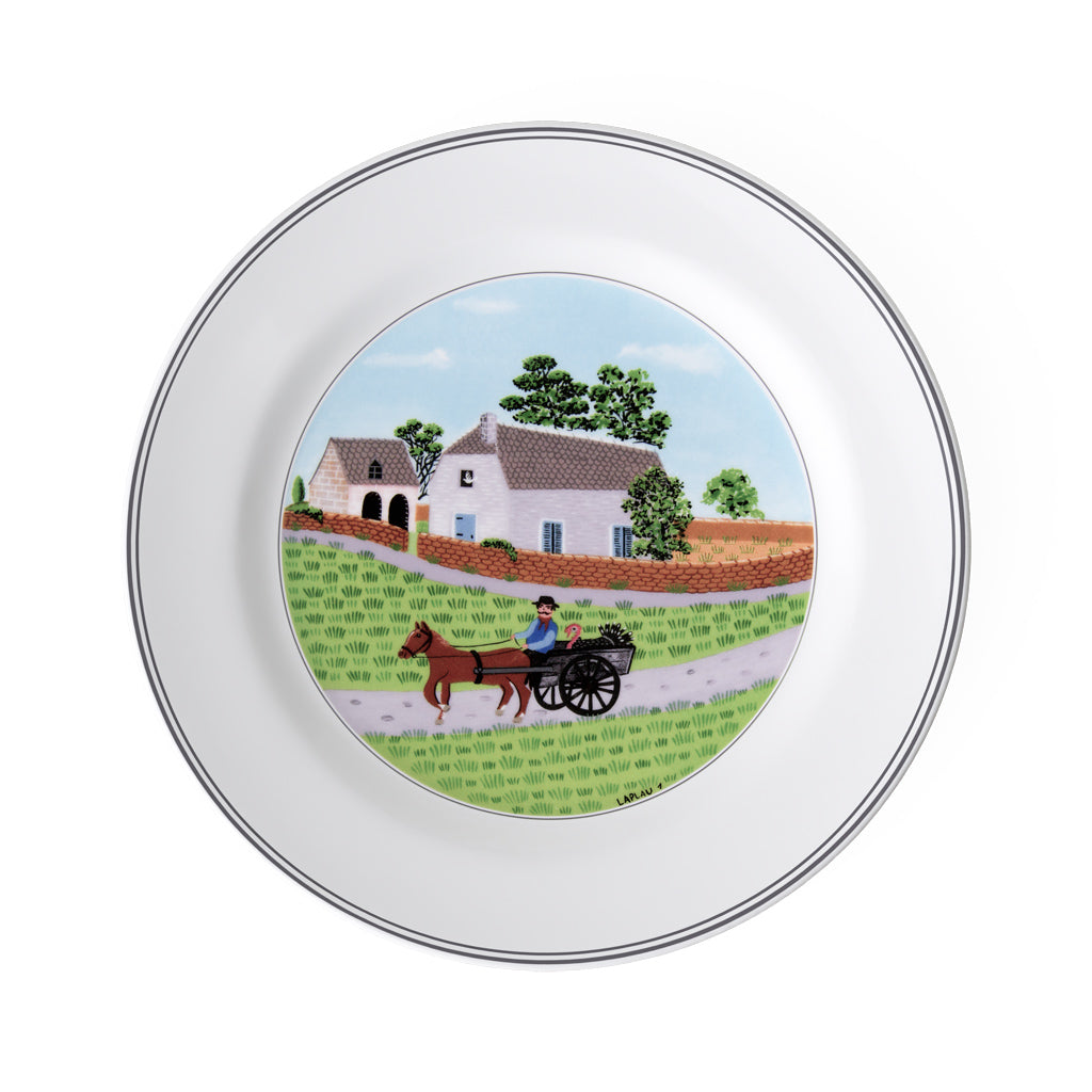 Design Naif Flat plate Farmer 27cm