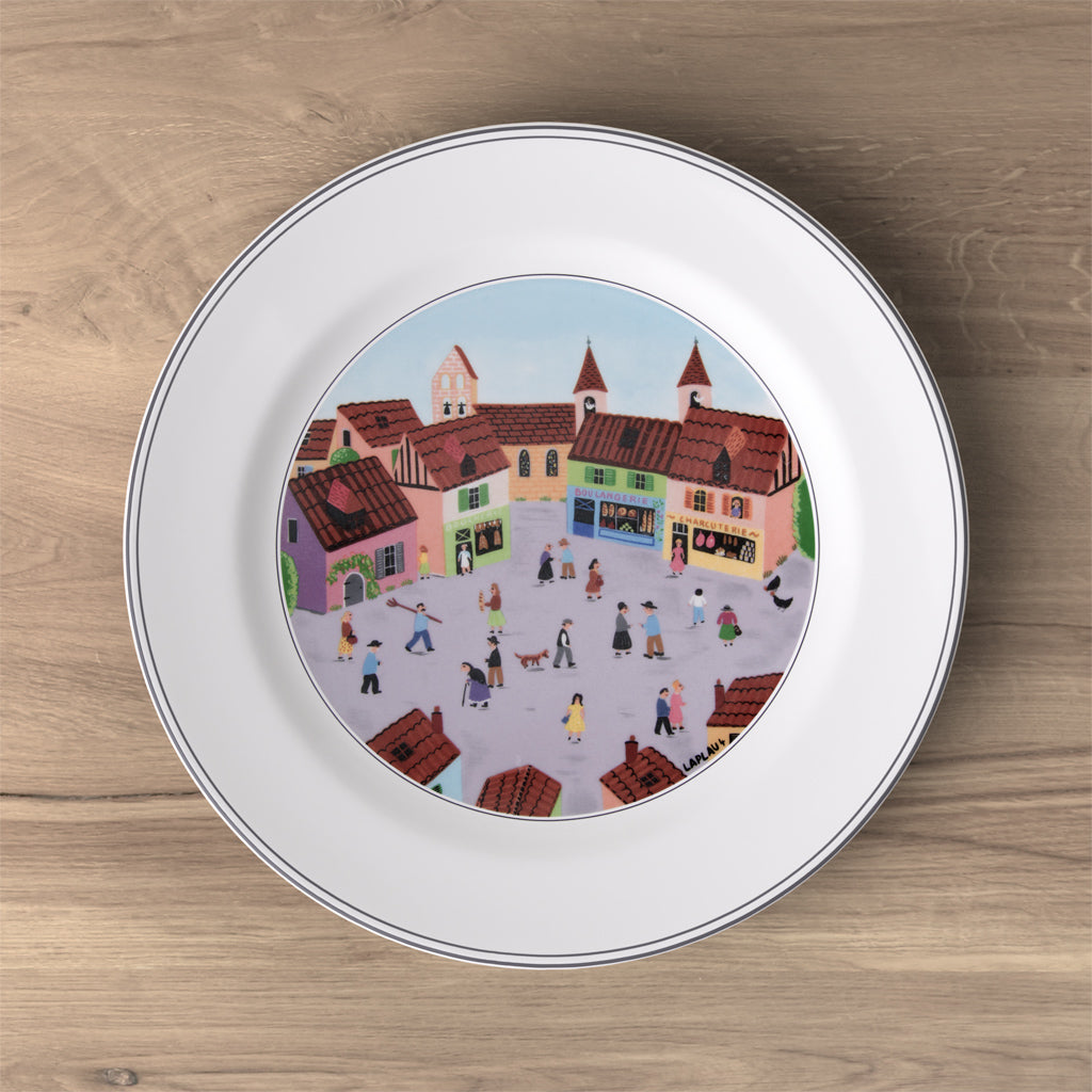 Design Naif Flat Plate Village 27cm