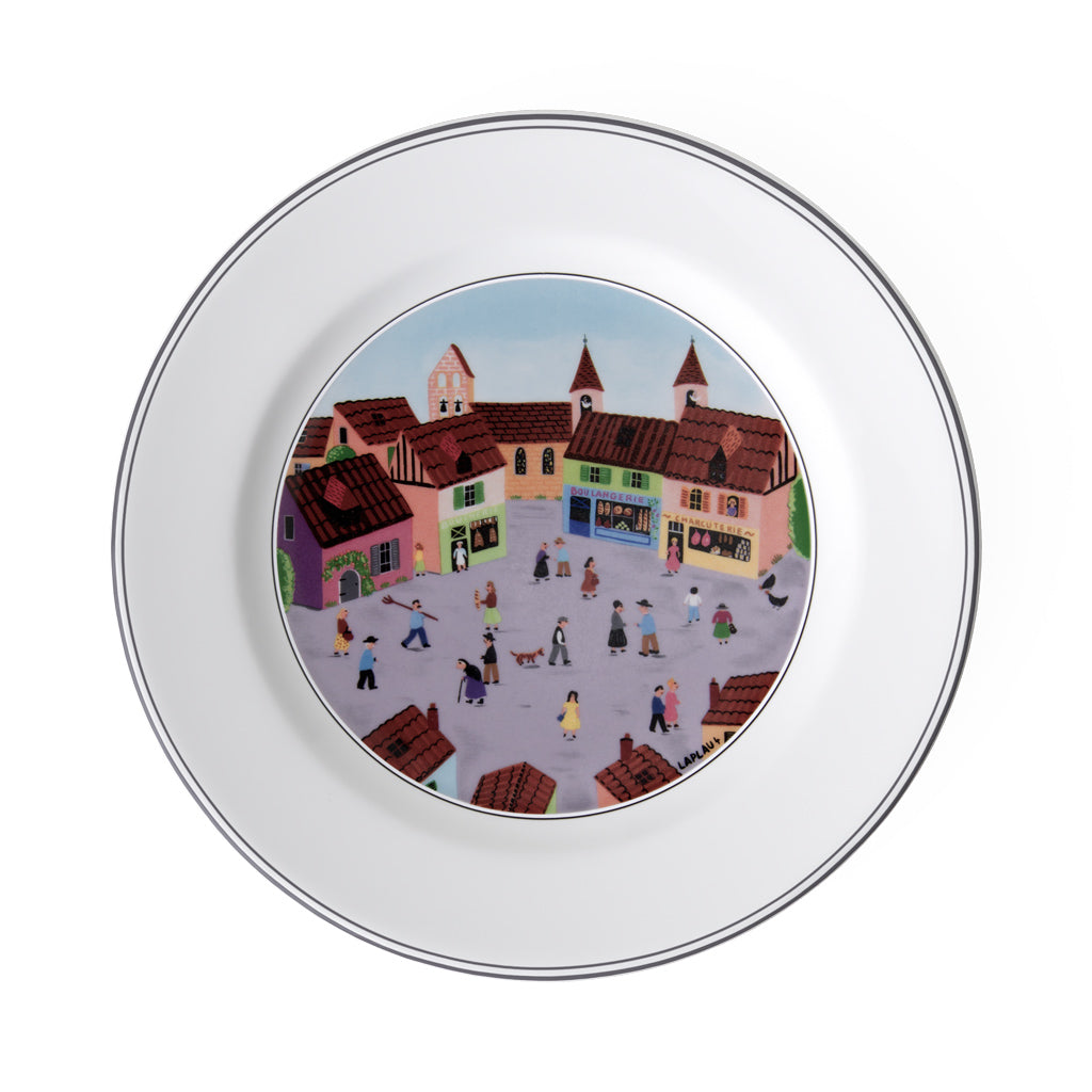 Design Naif Salad Plate Village 21cm