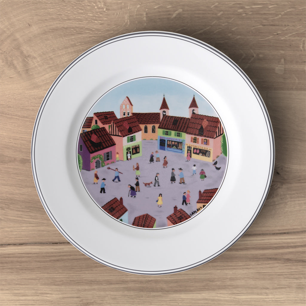 Design Naif Salad Plate Village 21cm