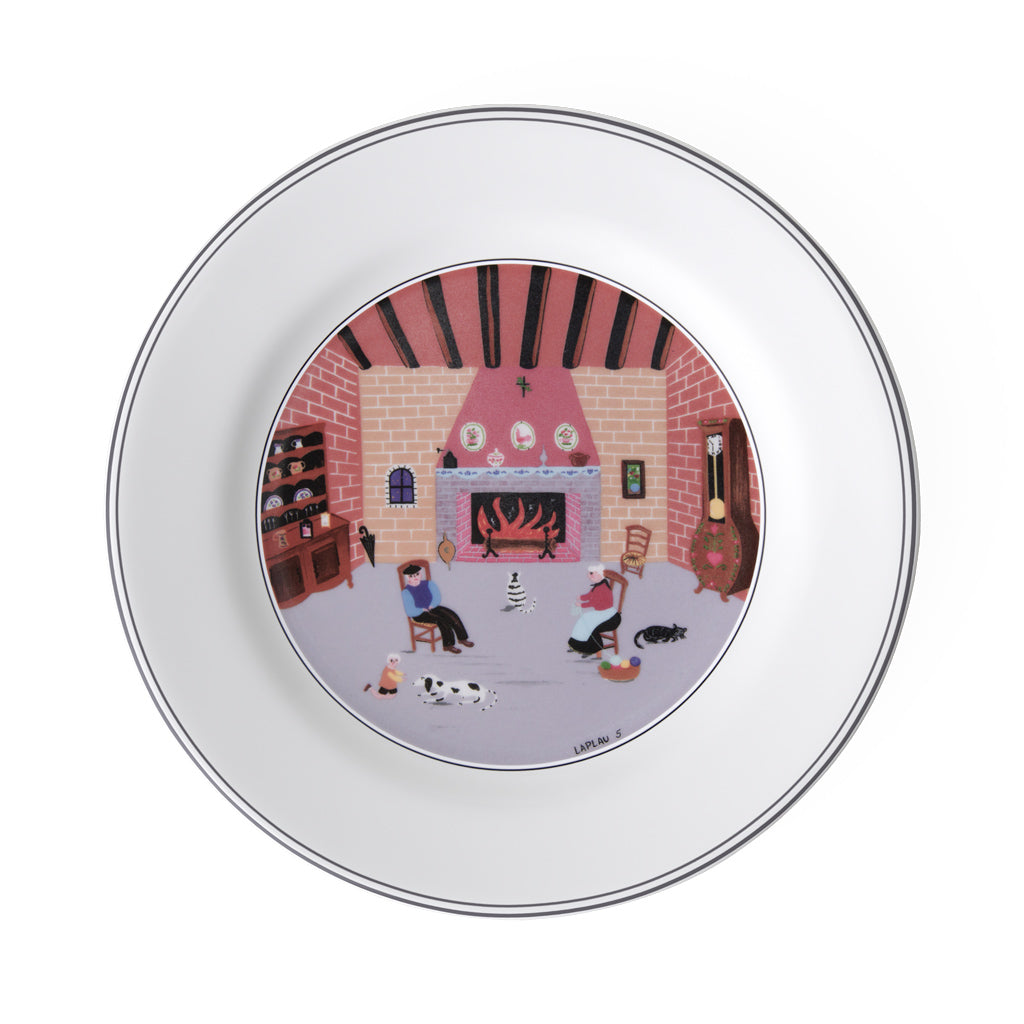 Design Naif Salad Plate Fireplace 21cm