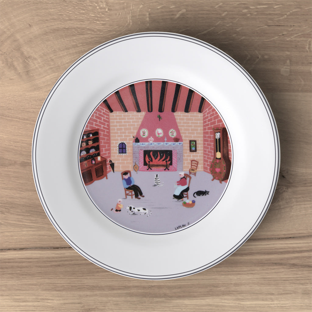 Design Naif Salad Plate Fireplace 21cm