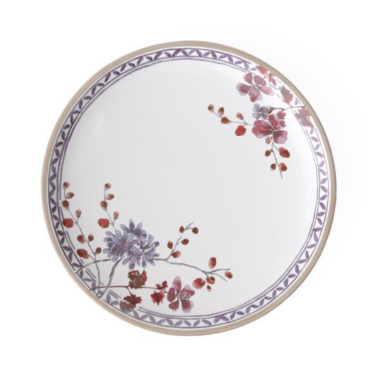 Artesano Provencal Lavender Flat Plate-Floral 27cm