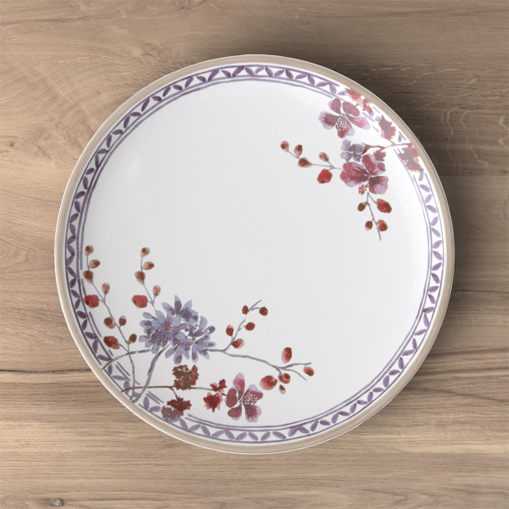 Artesano Provencal Lavender Flat Plate-Floral 27cm