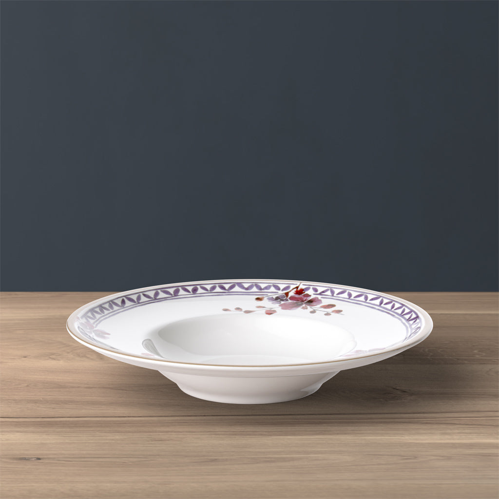 Artesano Provencal Lavender Deep Plate 25cm