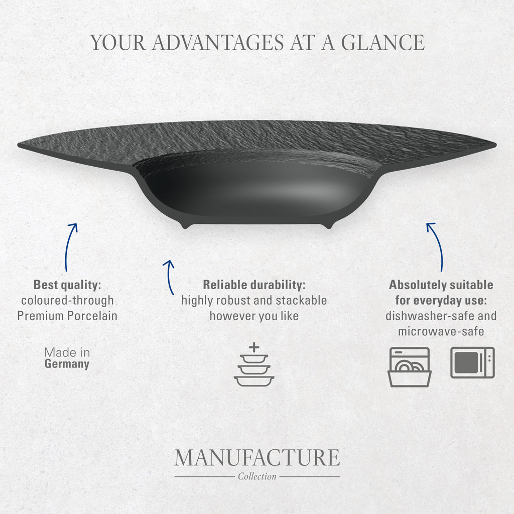 Manufacture Rock Gourmet Plate 32 cm
