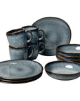 Lave Gris Breakfast Set, 12 Pieces